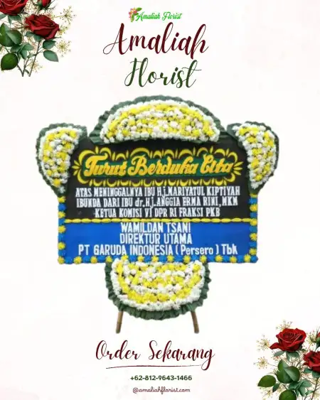 Papan Bunga Duka Tawangrejeni